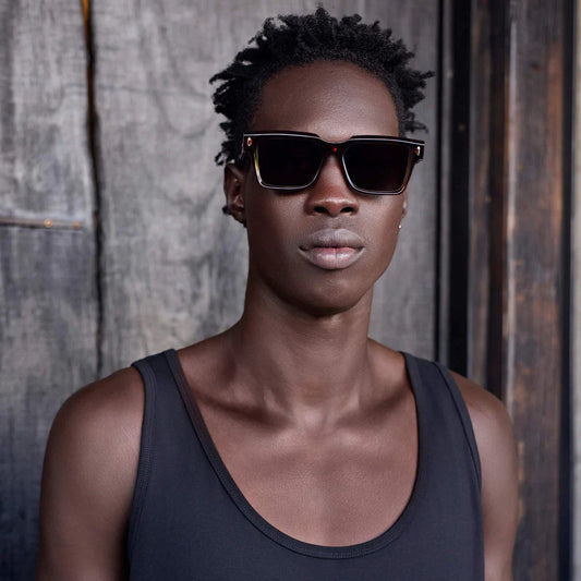 VALLEY // Roosevelt HENNESSY TORT w. GOLD METAL/BROWN GRADIENT LENS