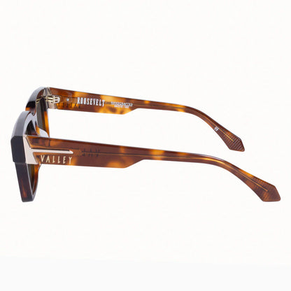 VALLEY // Roosevelt HENNESSY TORT w. GOLD METAL/BROWN GRADIENT LENS