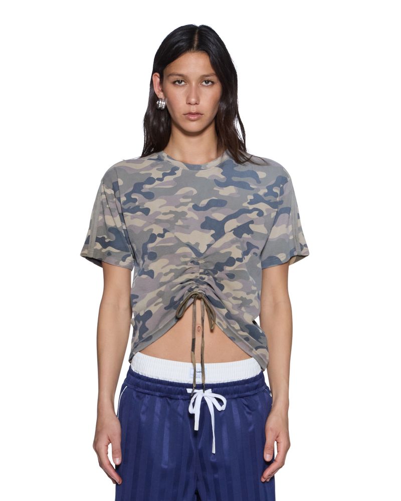 KSUBI // Ruched Everyday Tee CAMO