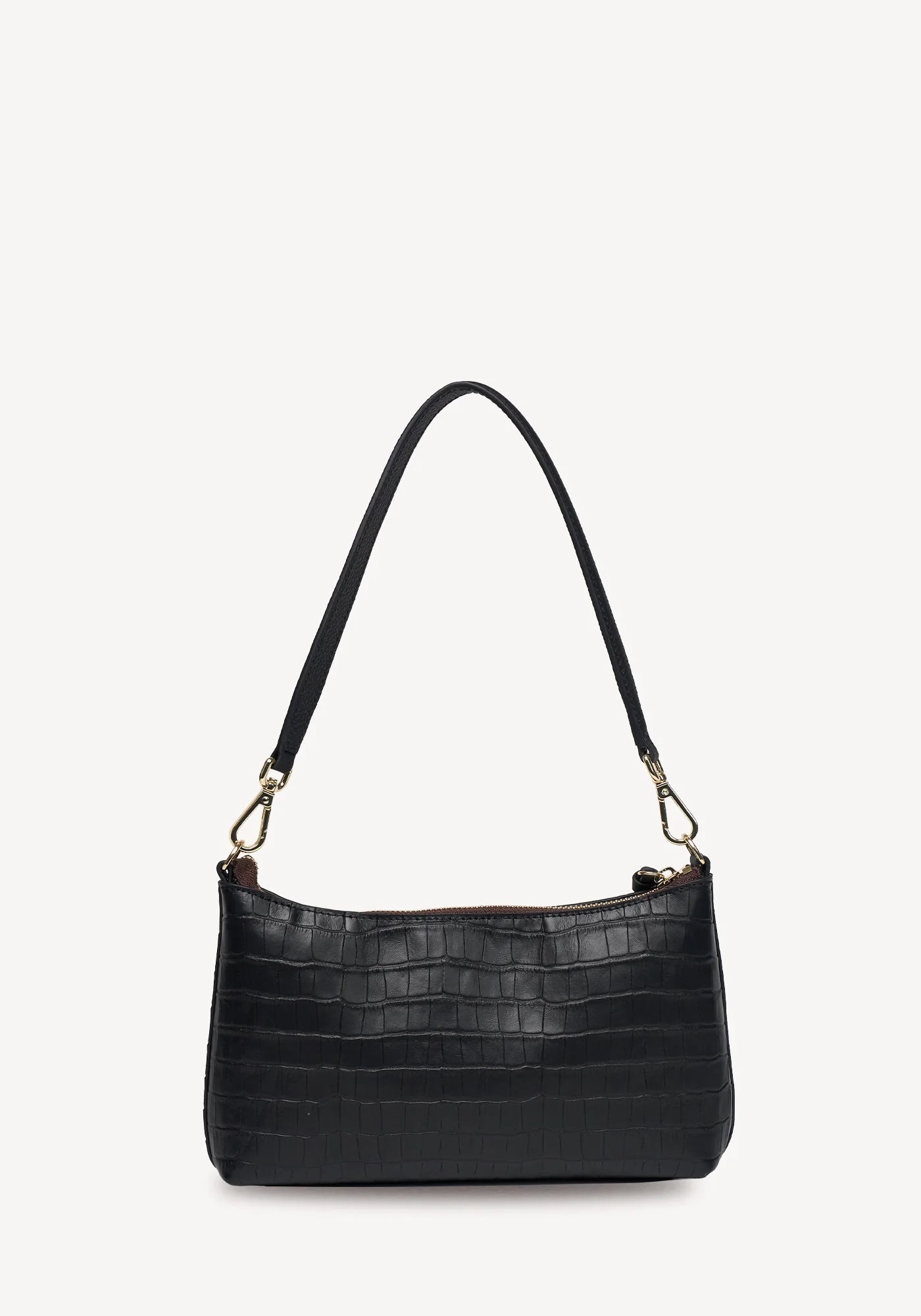 Haven Shoulder Bag BLACK CROC
