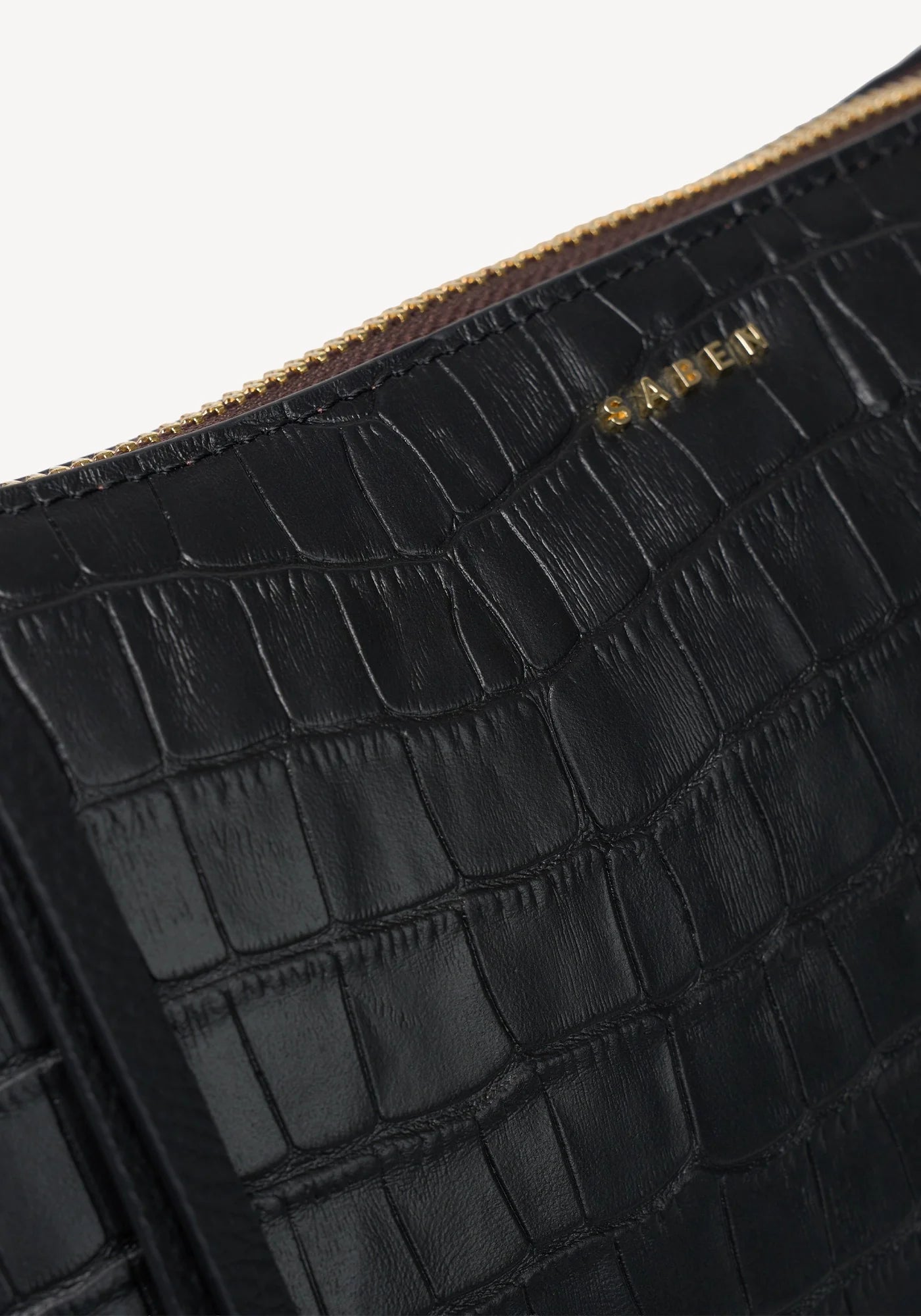 Haven Shoulder Bag BLACK CROC