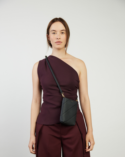 SABEN // Maggie Crossbody BLACK BIAS