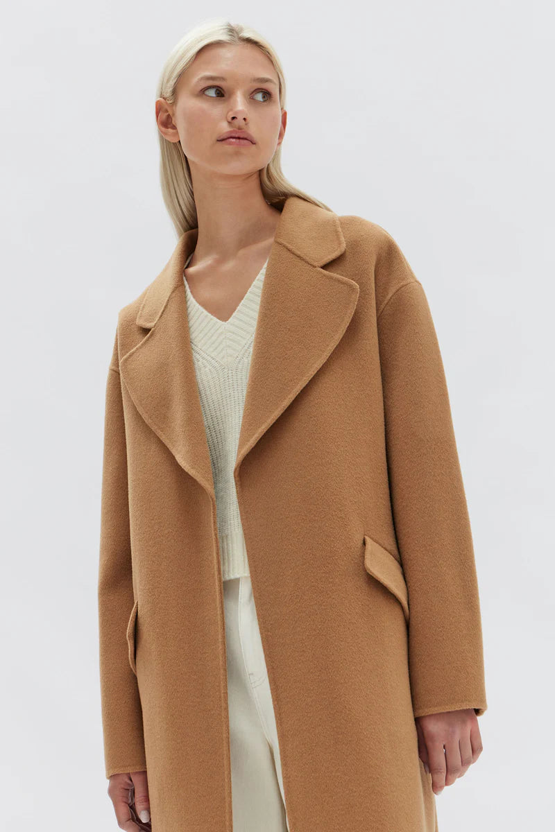 ASSEMBLY LABEL // Sadie Wool Coat CAMEL