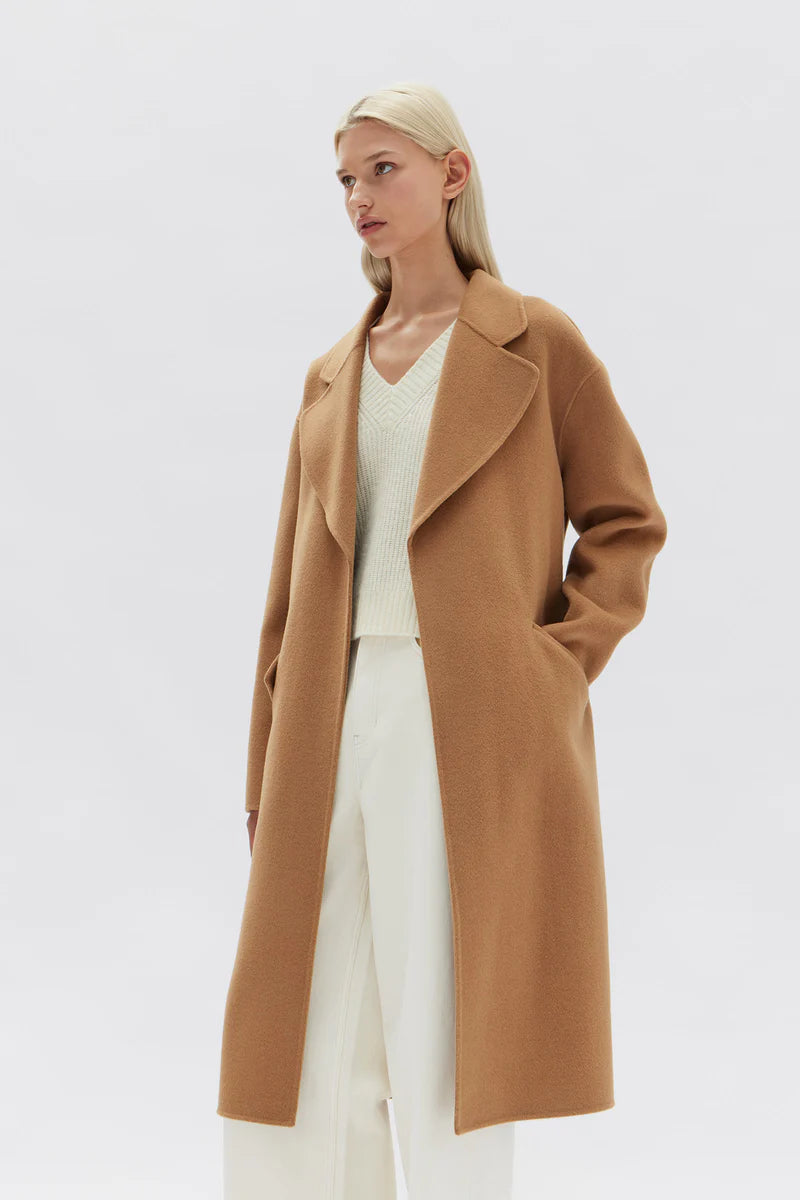 ASSEMBLY LABEL // Sadie Wool Coat CAMEL