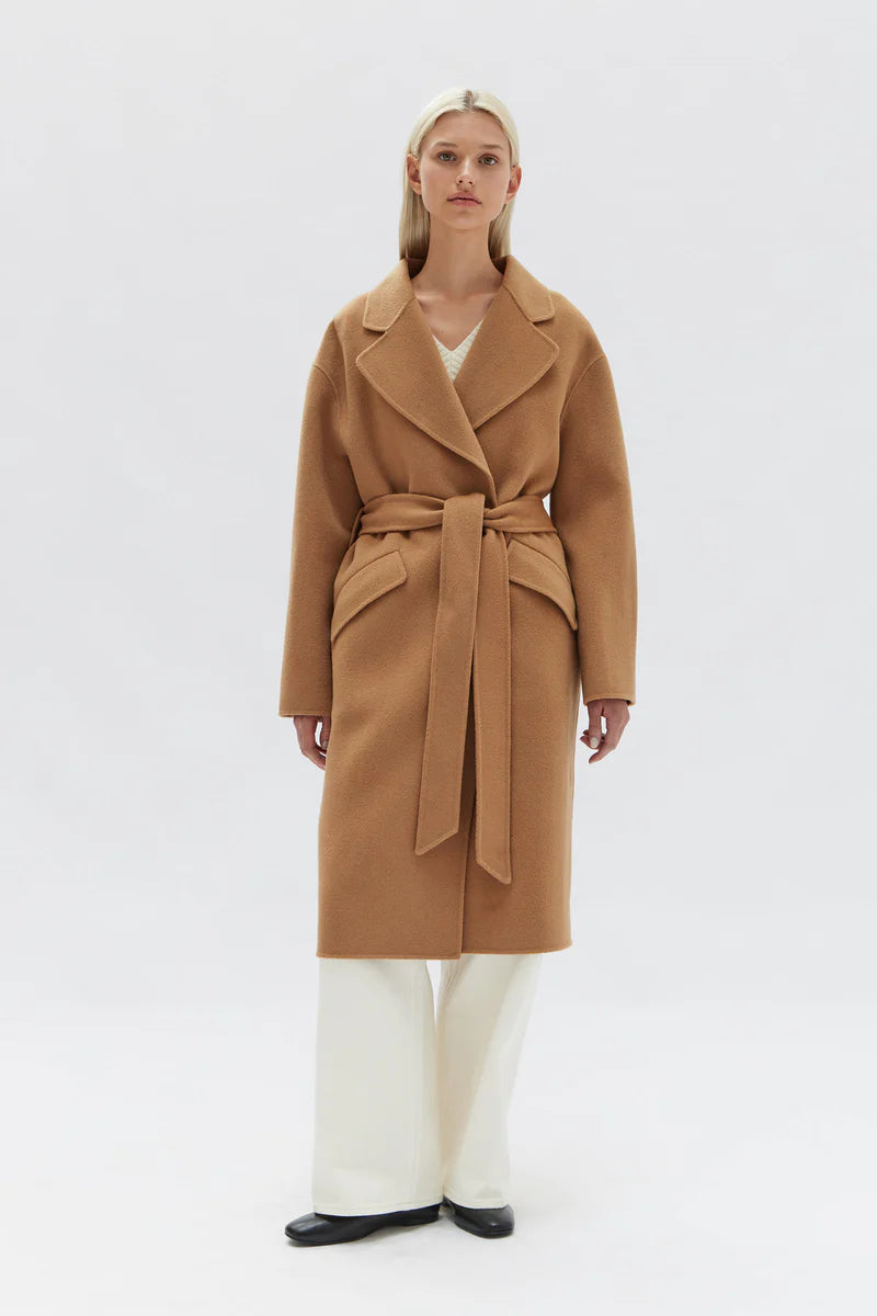 ASSEMBLY LABEL // Sadie Wool Coat CAMEL