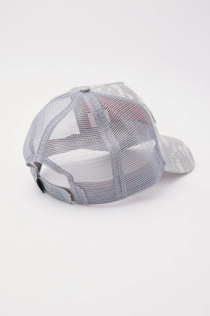 VON DUTCH // Unisex Trucker Hat TAUPE SATIN CAMO