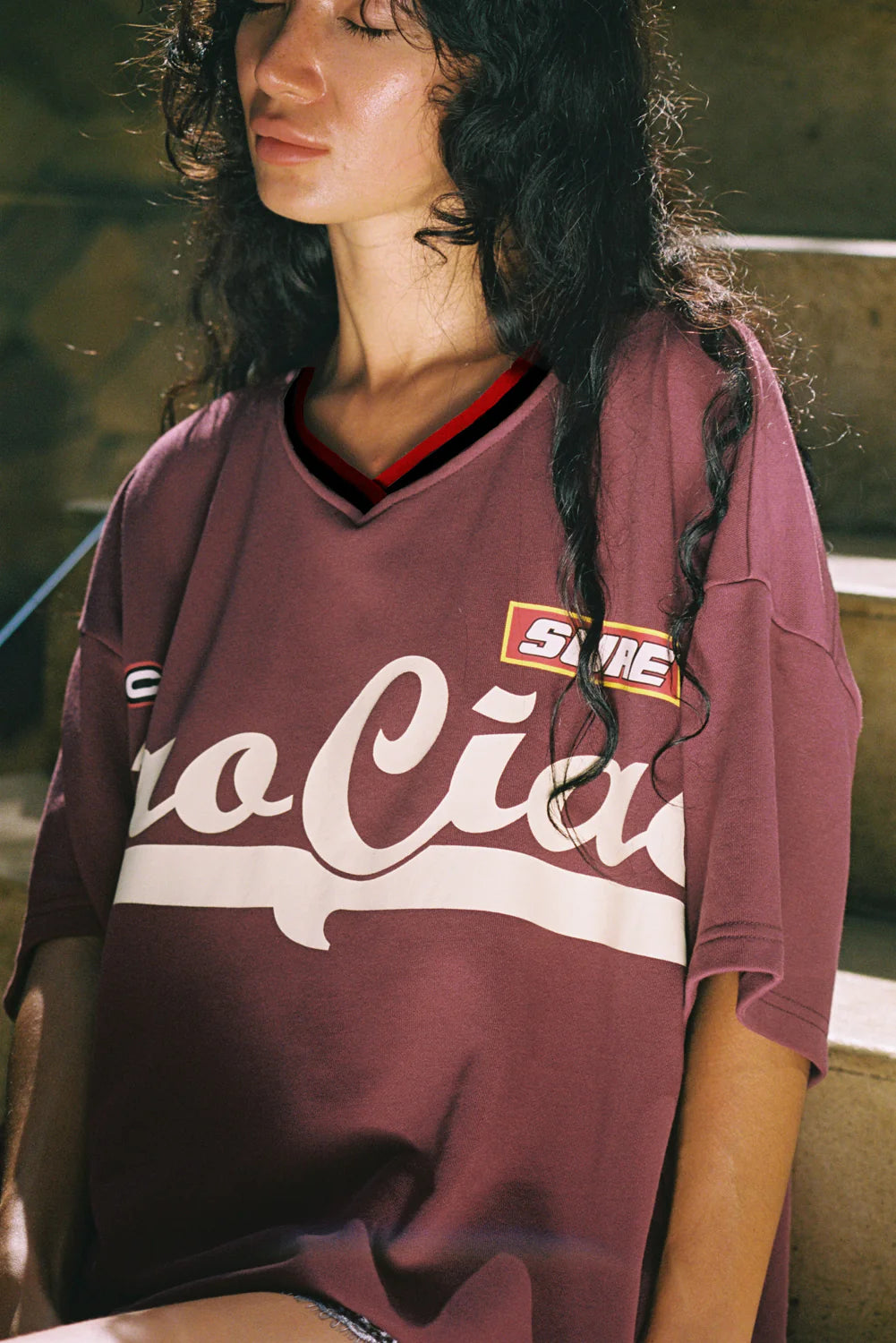 CIAO CIAO // Enzo Sport Jersey SHIRAZ BURGUNDY