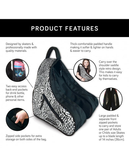 SKATERMATE // Boot Bag SNOW LEOPARD