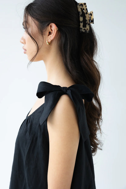S O P H I E // Bows Dress BLACK