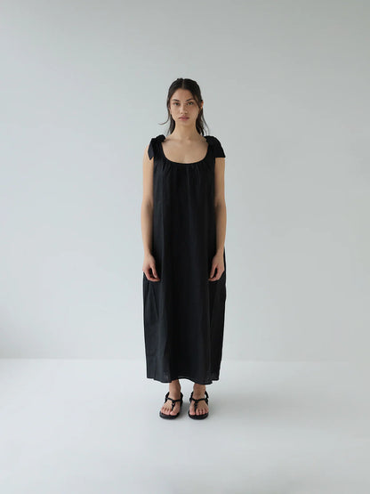 S O P H I E // Bows Dress BLACK