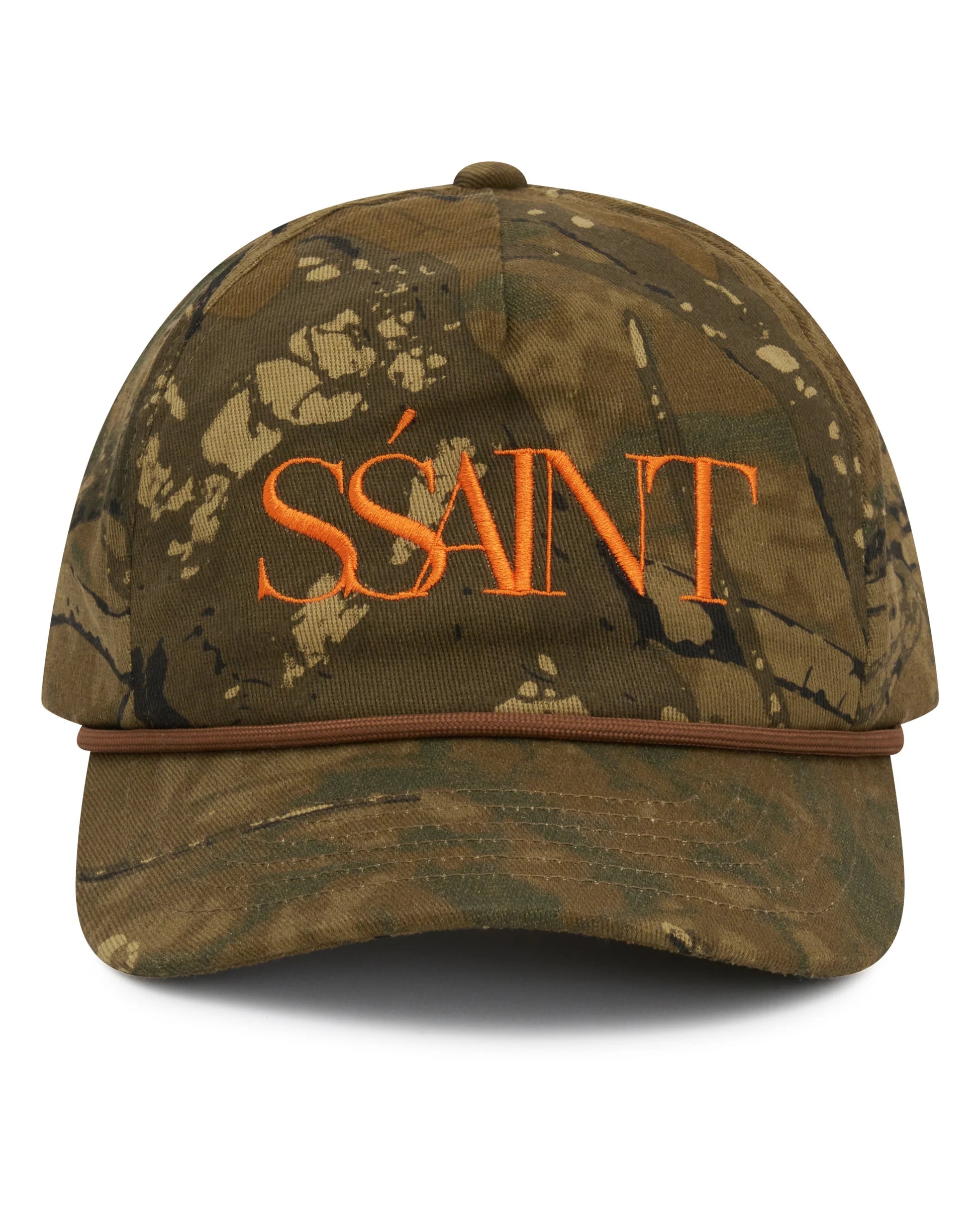 SSAINT Camo Five Panel Cap