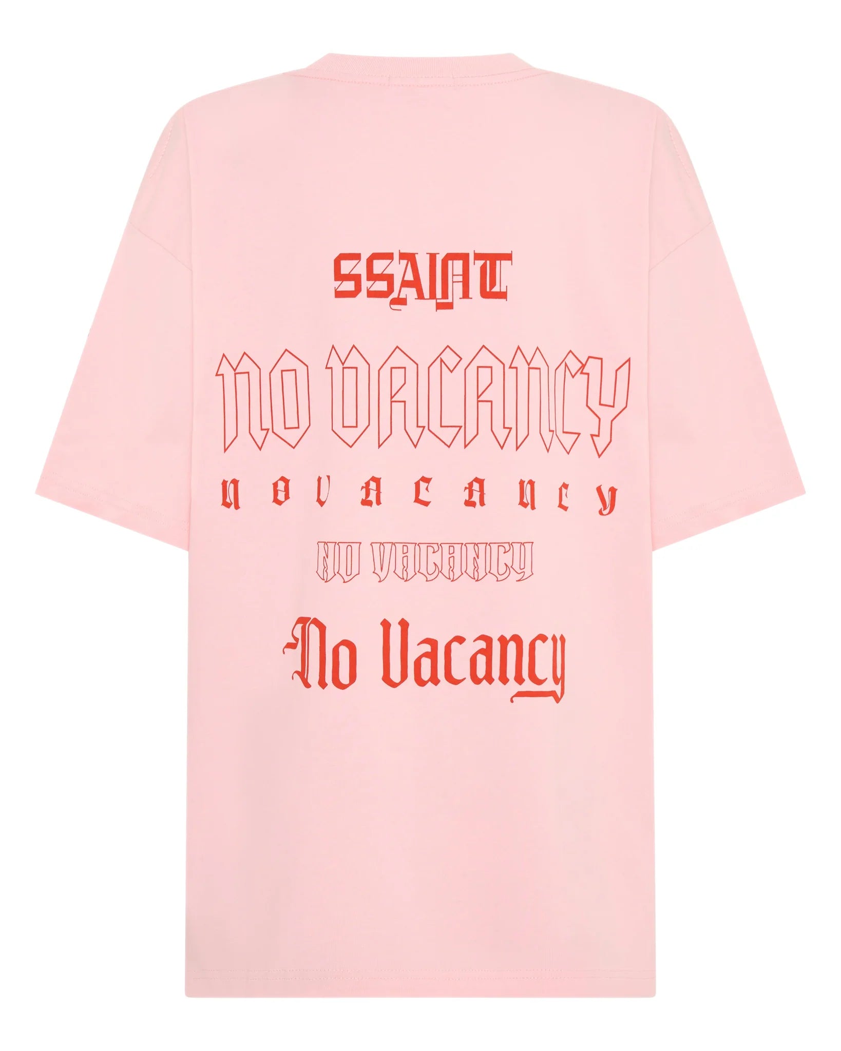 No Vacancy Tee ACID LIGHT PINK