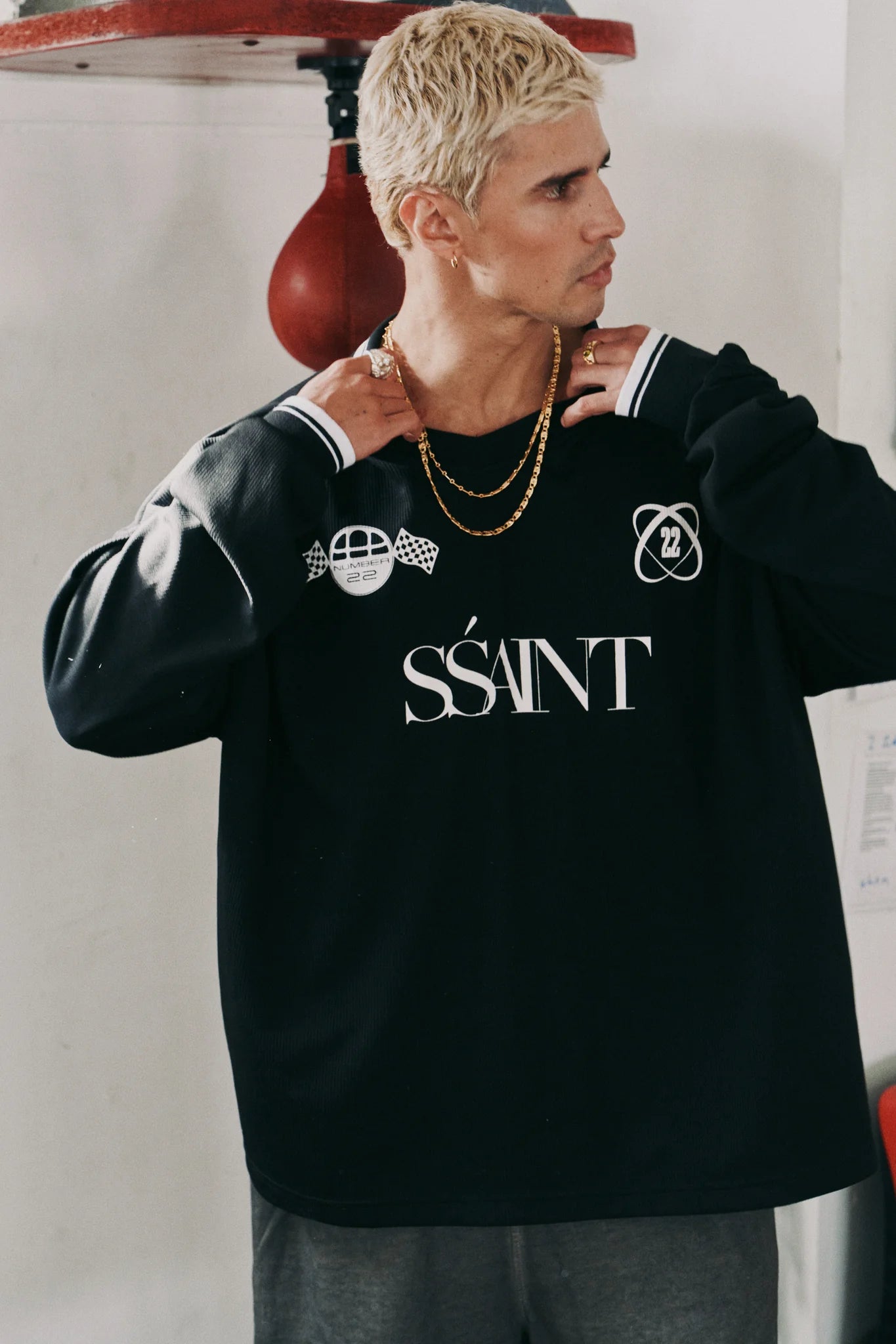 Polo Long sleeve BLACK