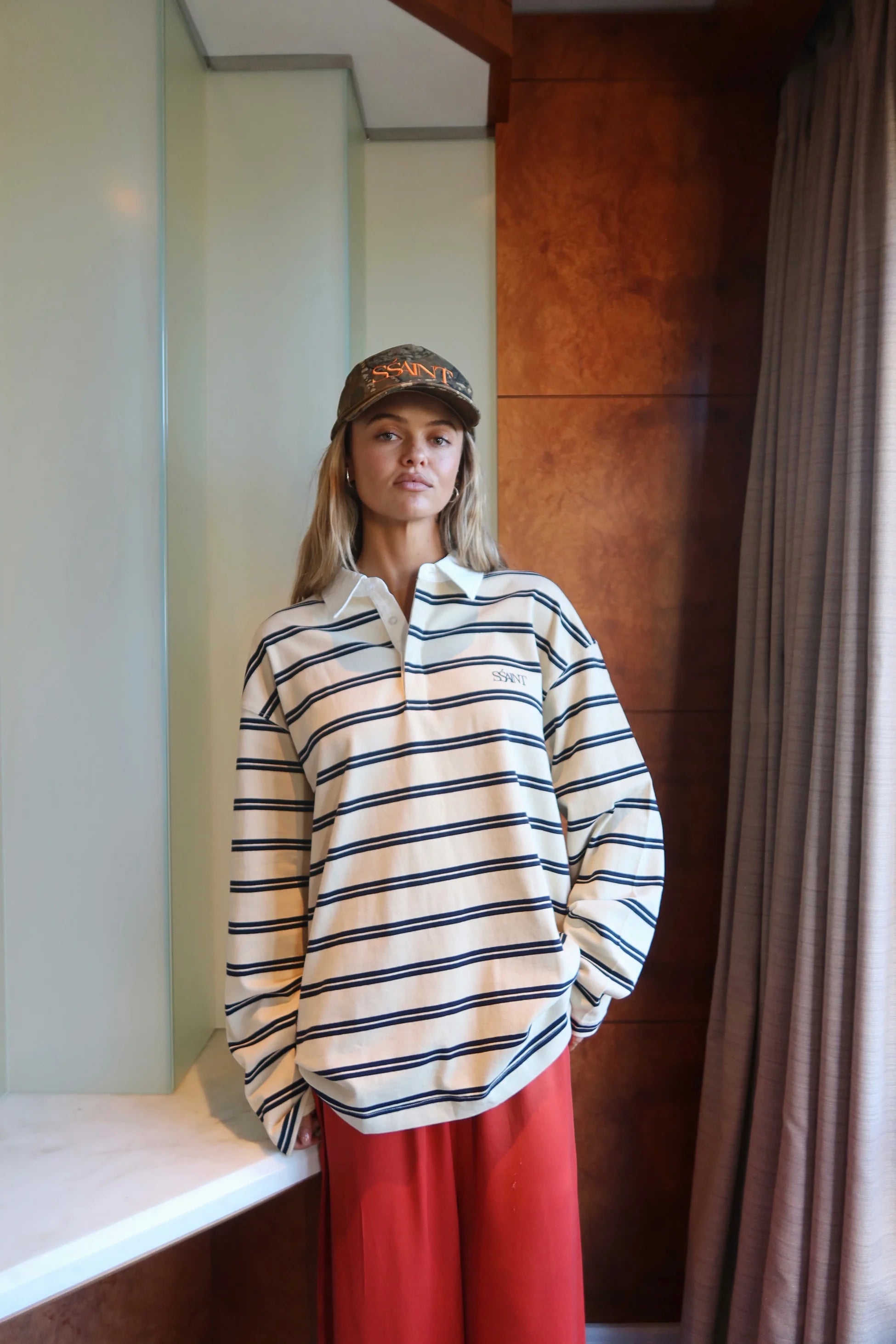 SSAINT // SSAINT Camo Five Panel Cap