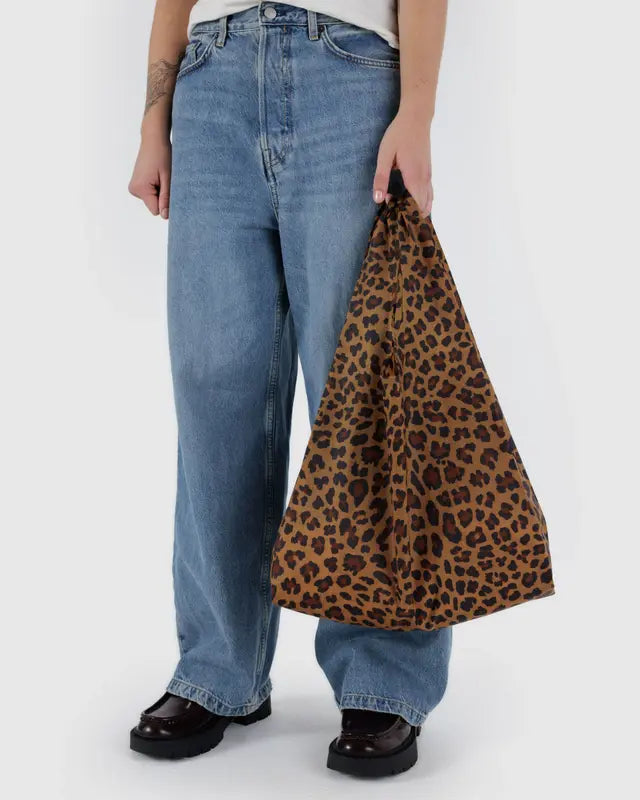 BAGGU // Standard Baggu Reusable Bag LEOPARD