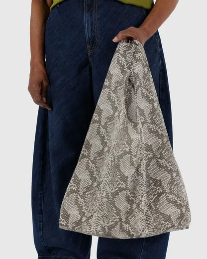 BAGGU // Standard Baggu Reusable Bag SNAKESKIN