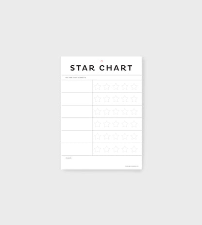 FATHER RABBIT // A4 Star Chart