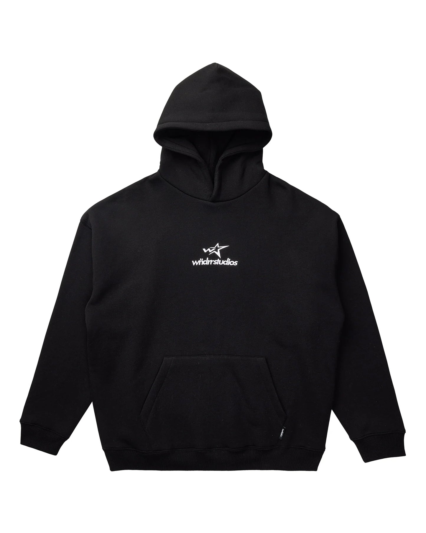 WNDRR // STXRHHAUS Hood Sweat BLACK