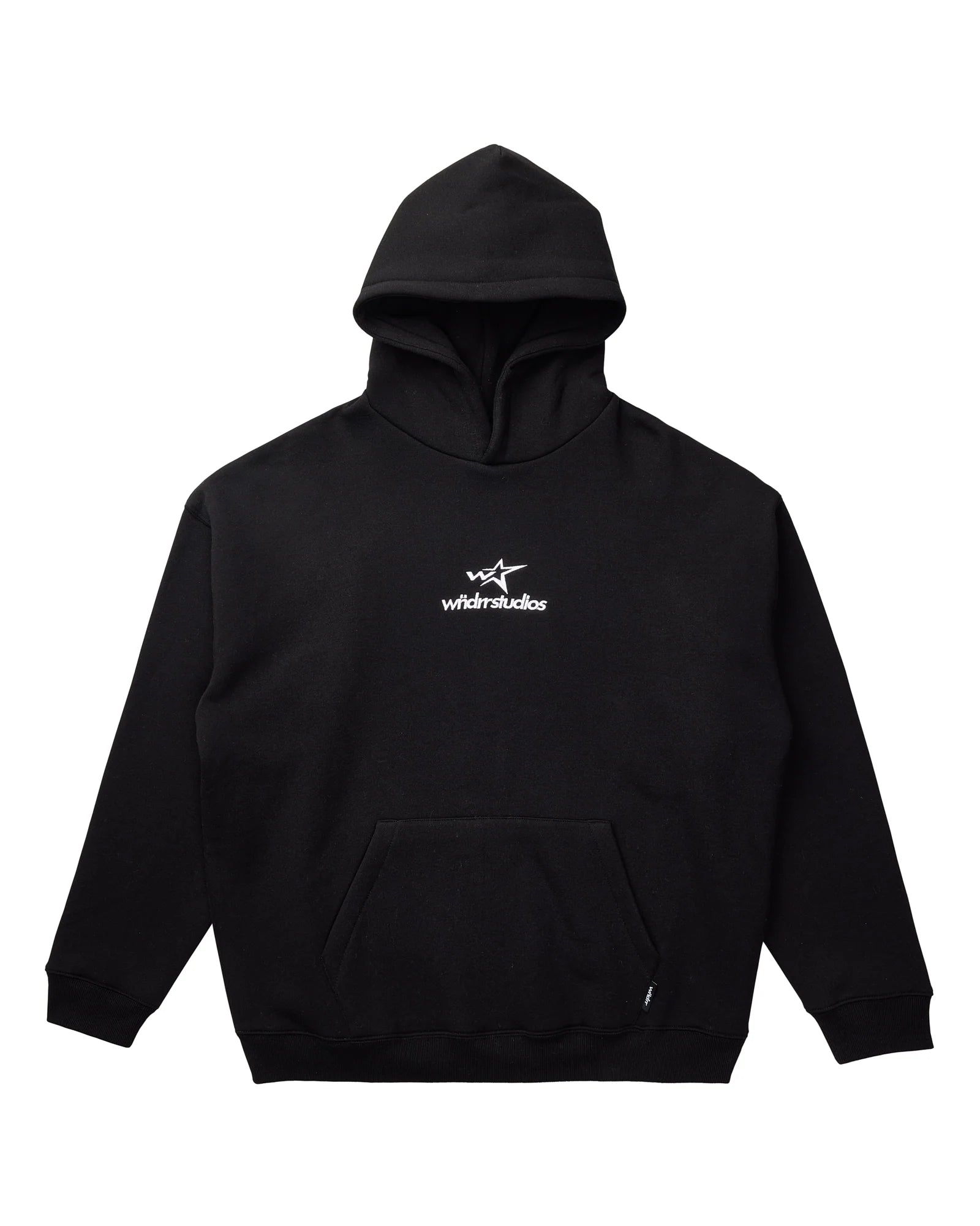 WNDRR // STXRHHAUS Hood Sweat BLACK