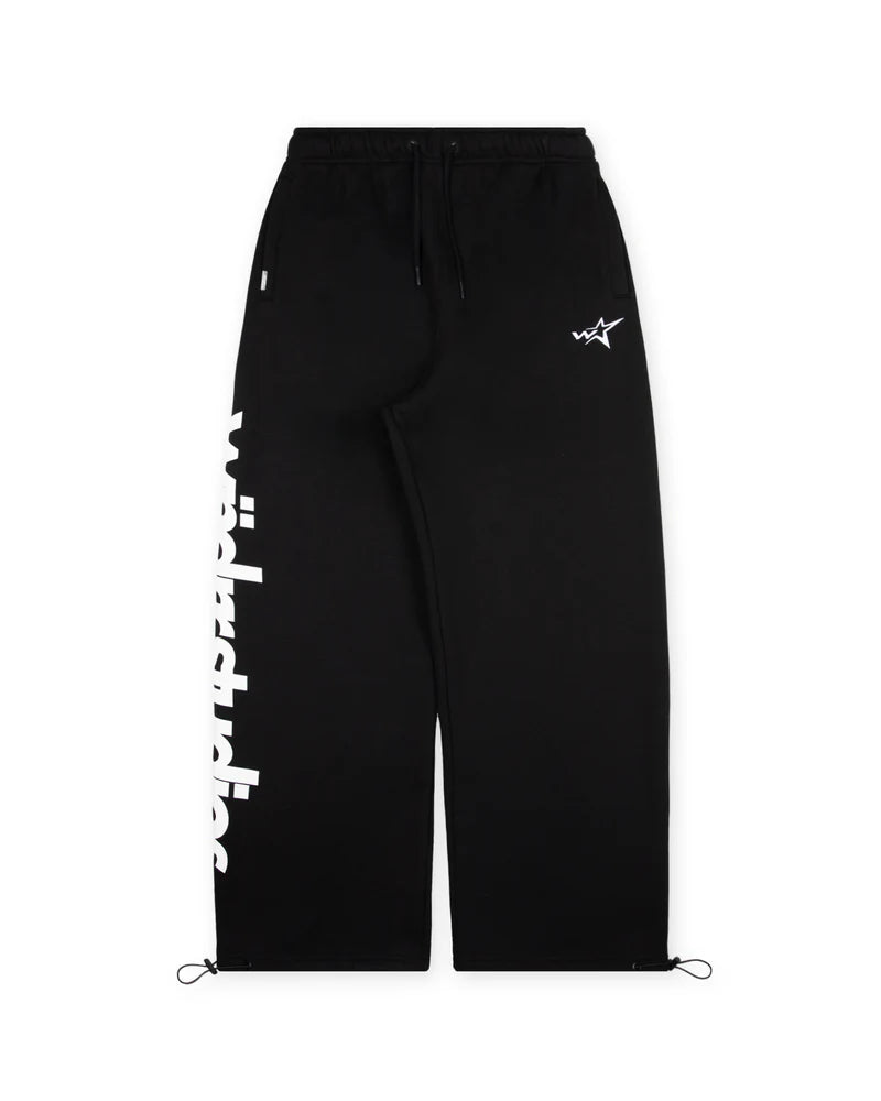 WNDRR // STRXRHAUS Lounge Trackpant BLACK