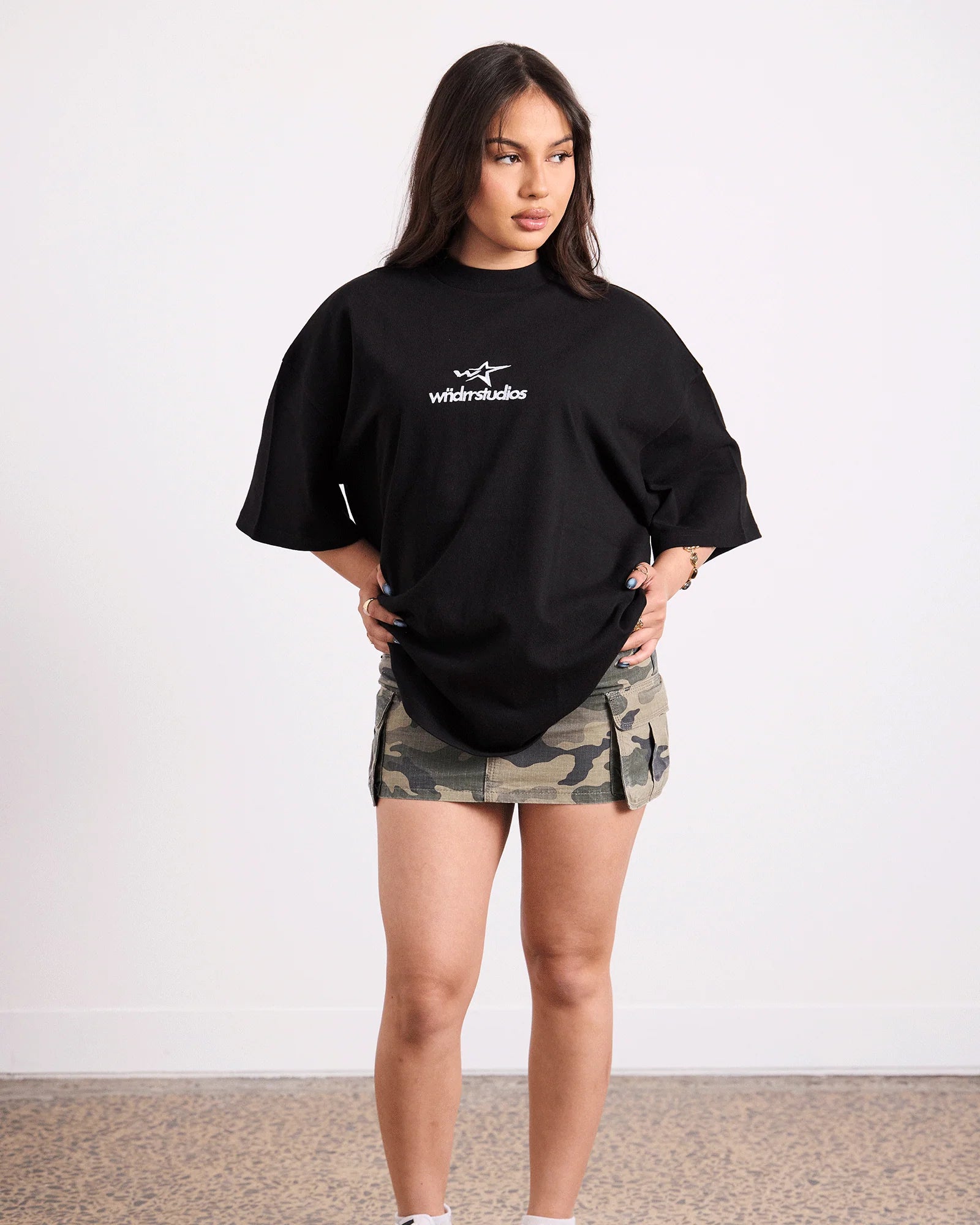 STXRHHAUS Heavyweight Tee BLACK