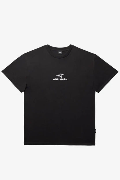 WNDRR // STXRHHAUS Heavyweight Tee BLACK