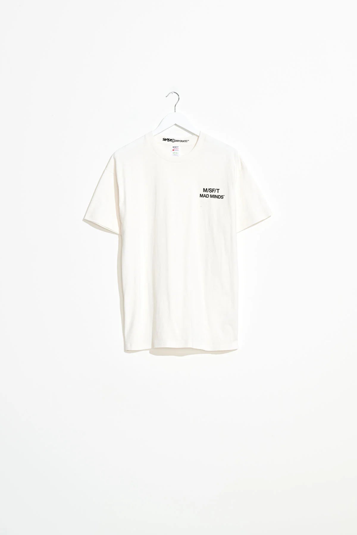 MISFIT // Supercorporate 3.0 SS Tee WASHED WHITE