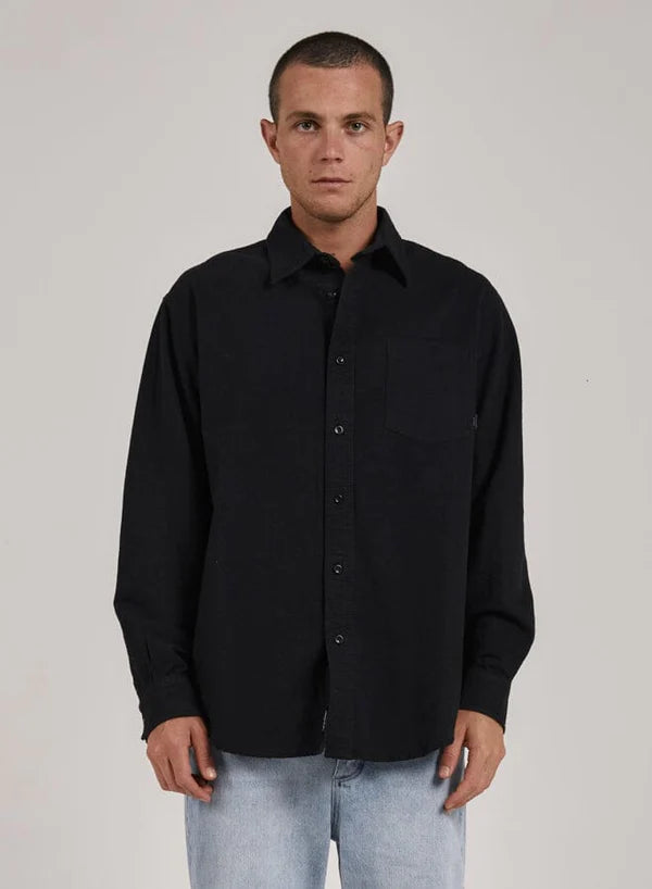 THRILLS // Superior LS Shirt INDIGO BLACK