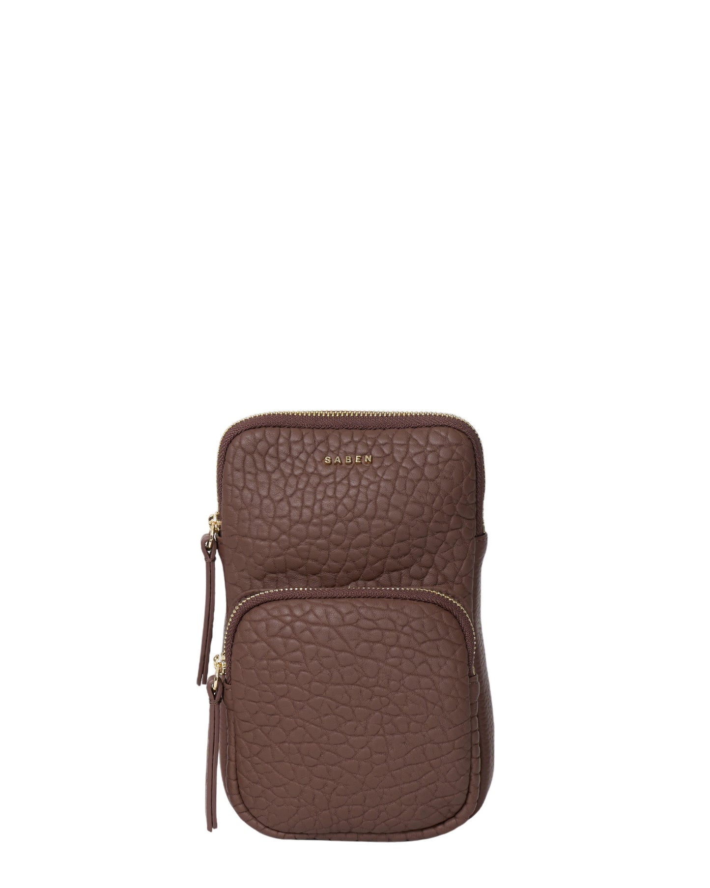 SABEN // Nikko Pocket Phone Sling UMBER BUBBLE