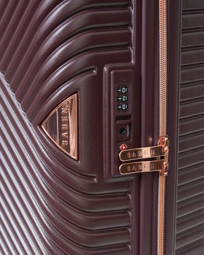 SABEN // Suitcase Cabin MERLOT/ROSEGOLD