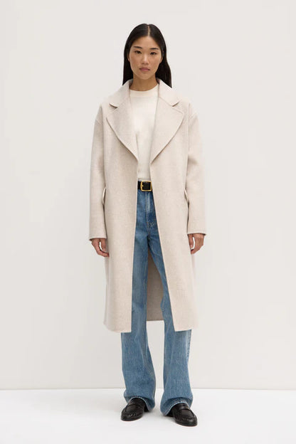 ASSEMBLY LABEL // Sadie Wool Coat OAT MARLE