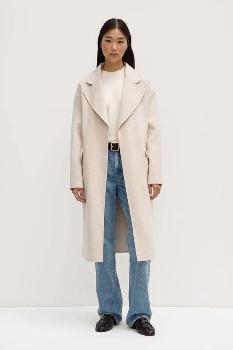 ASSEMBLY LABEL // Sadie Wool Coat OAT MARLE