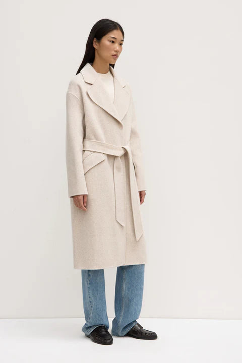 ASSEMBLY LABEL // Sadie Wool Coat OAT MARLE