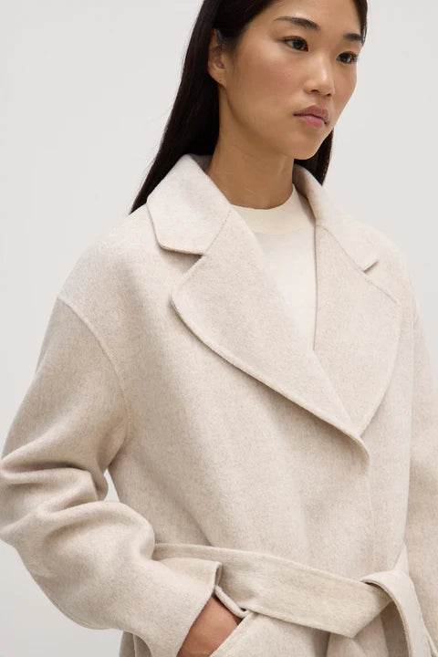 ASSEMBLY LABEL // Sadie Wool Coat OAT MARLE