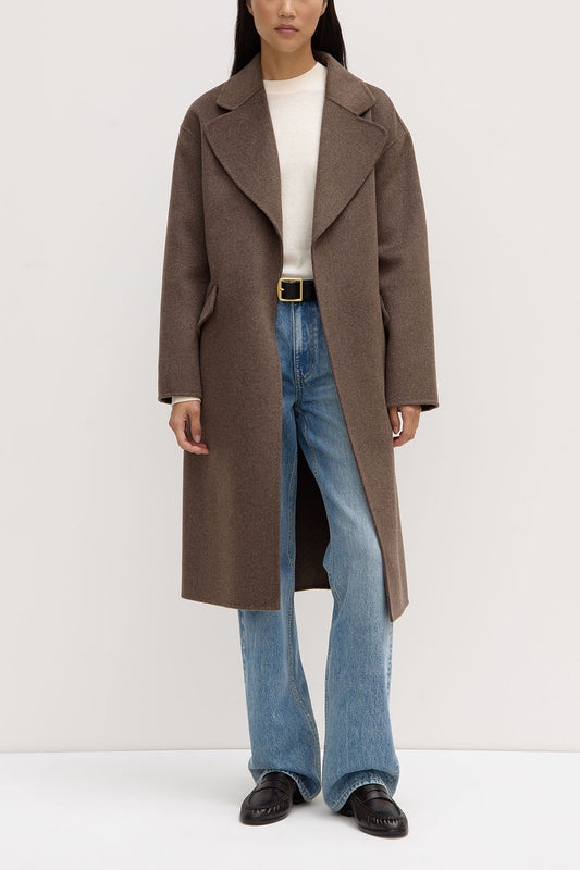 ASSEMBLY LABEL // Sadie Wool Coat COCOA MARLE