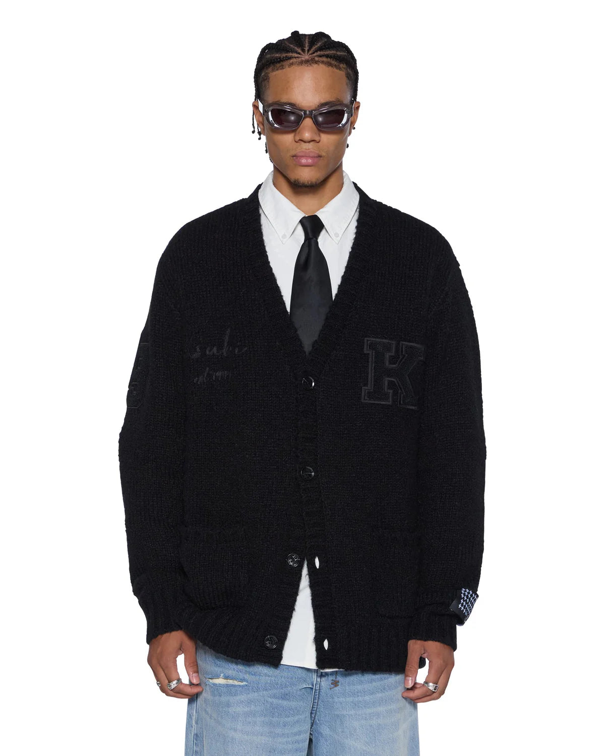 KSUBI // Salud Cardigan JET BLACK