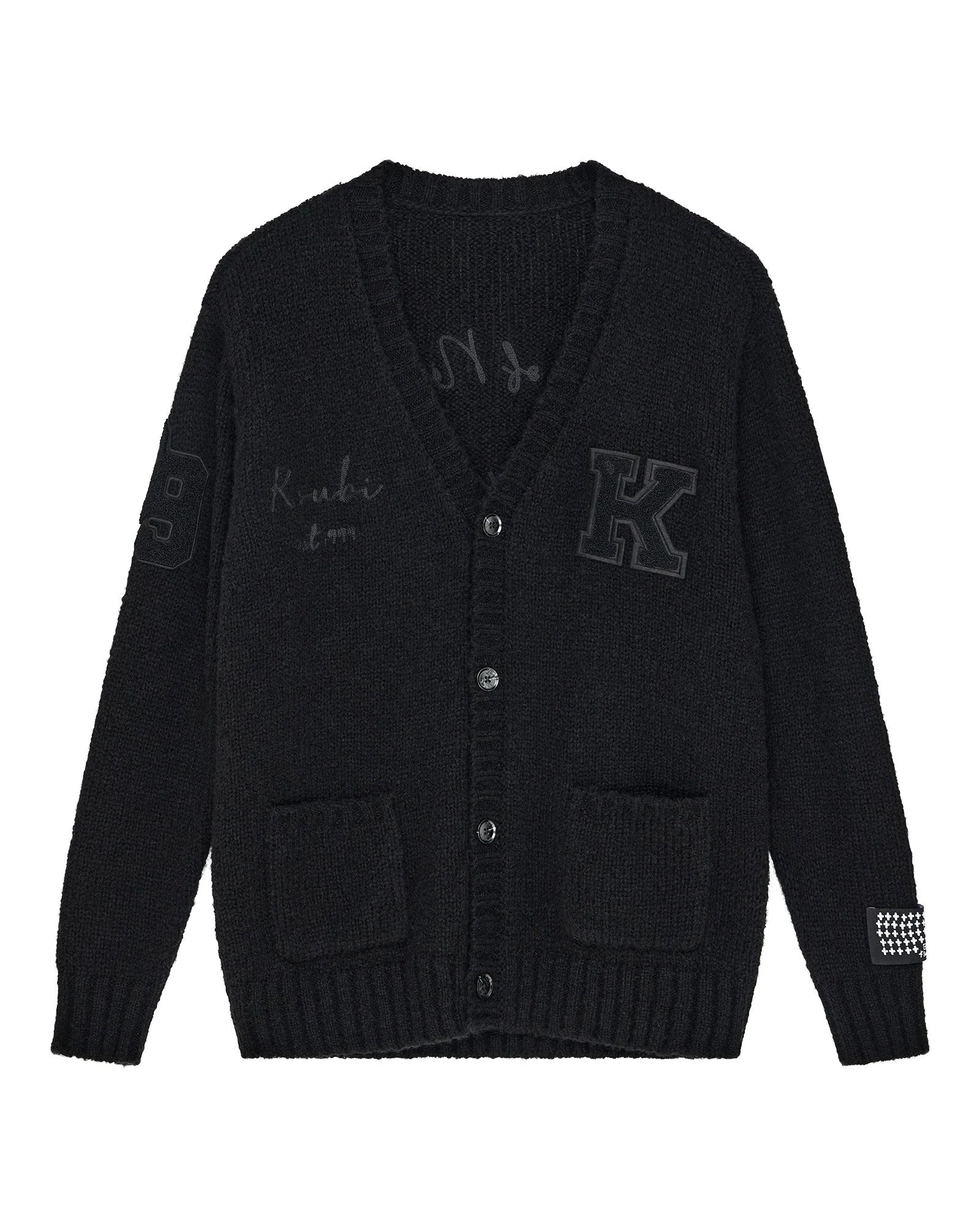 KSUBI // Salud Cardigan JET BLACK