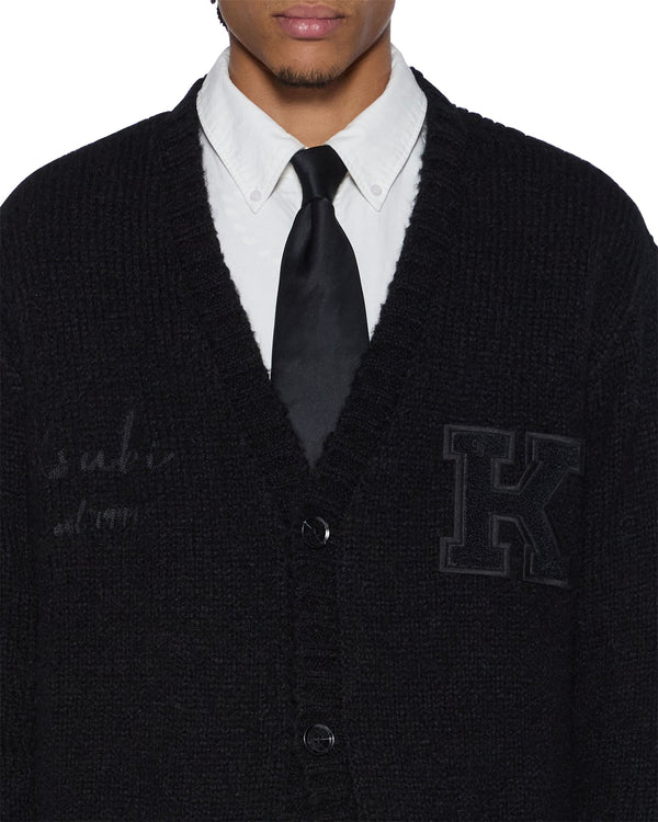 KSUBI // Salud Cardigan JET BLACK