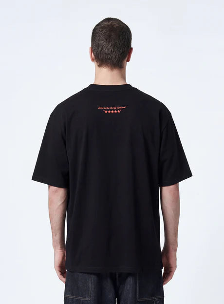 BARNEY COOLS // Scribe Tee BLACK