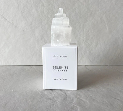 OPAL + SAGE // Selenite CLEANSE