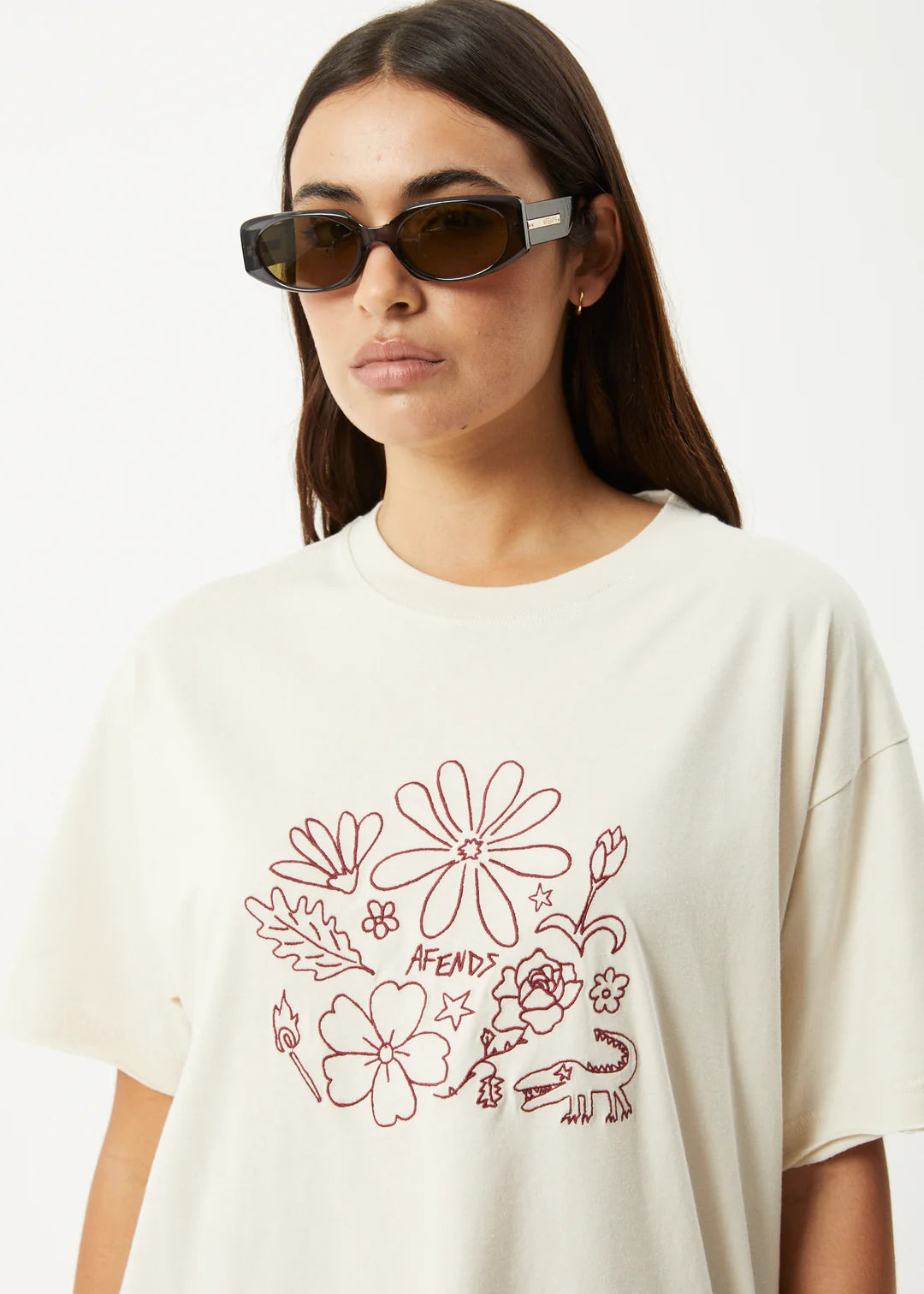 AFENDS // Shapes OS Tee MOONBEAM