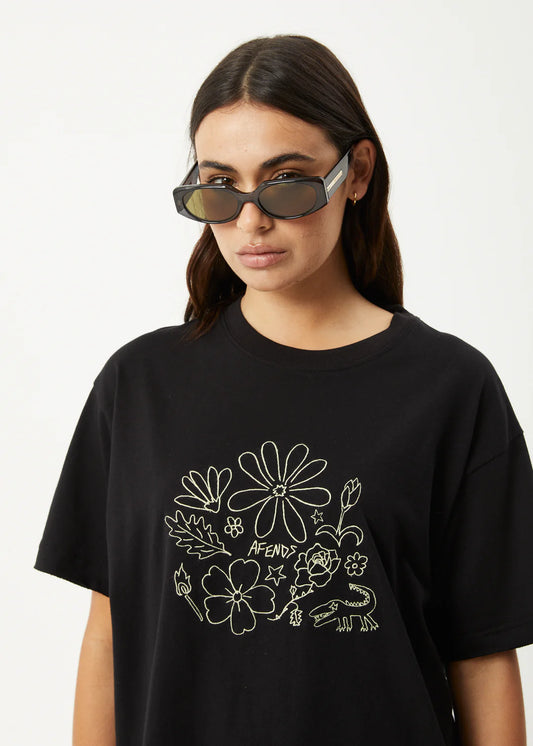 AFENDS // Shapes OS Tee BLACK
