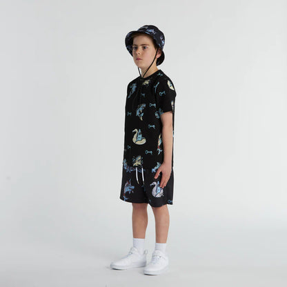 CRATE KIDS // Swim Shorts Sharks BLACK