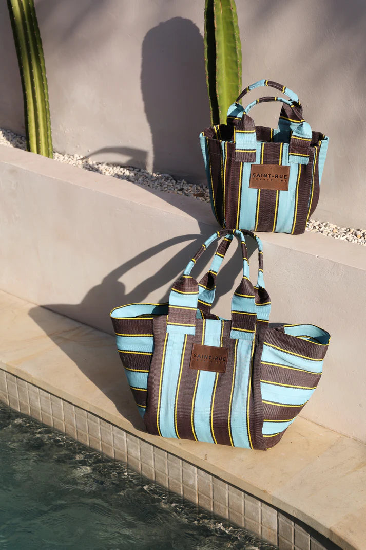 SAINT-RUE 22 // Shoulder Bag BLUE CRUSH