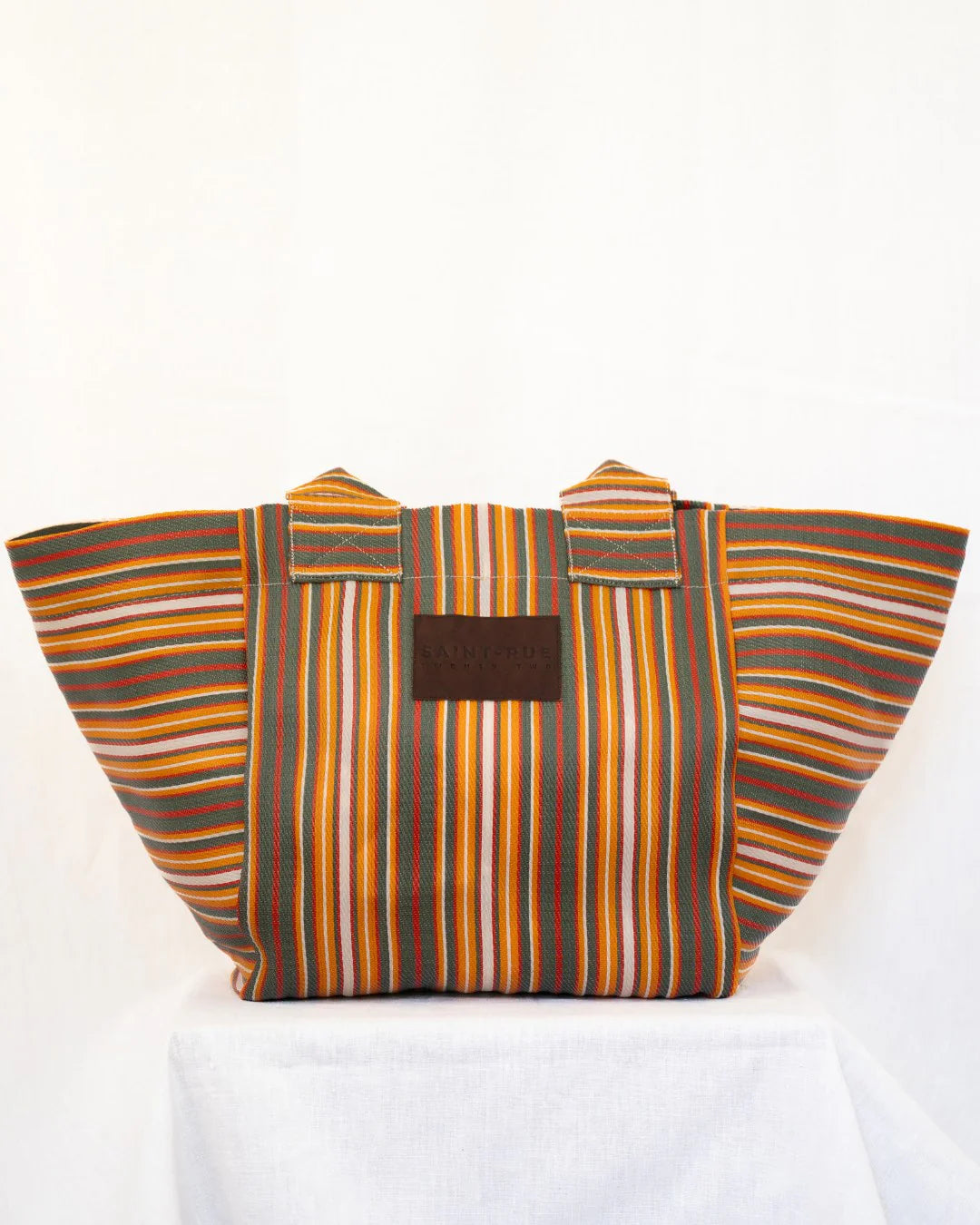 SAINT-RUE 22 // Open Shoulder Tote BURNT ORANGE