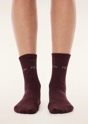 P.E NATION // Signature Sock CABERNET