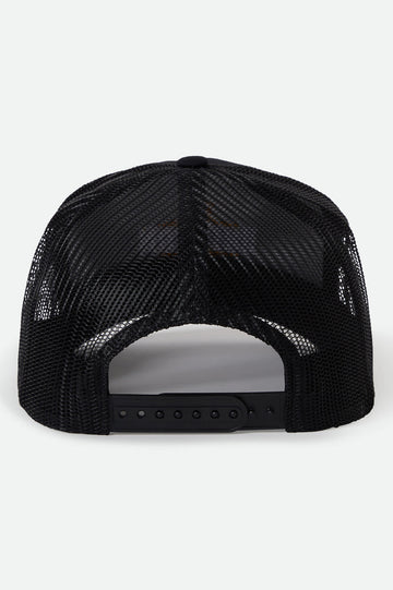 BRIXTON // SKYWIND C NP MP Trucker Hat BLACK/BLACK