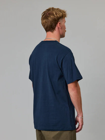 JAF // Stamp Sea Tee NAVY