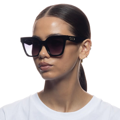 LE SPECS // Star Glow BLACK SMOKE