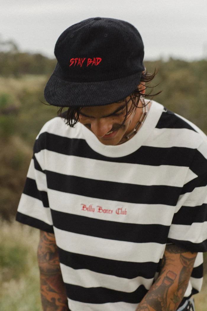 Stay Bad Cord Cap BLACK